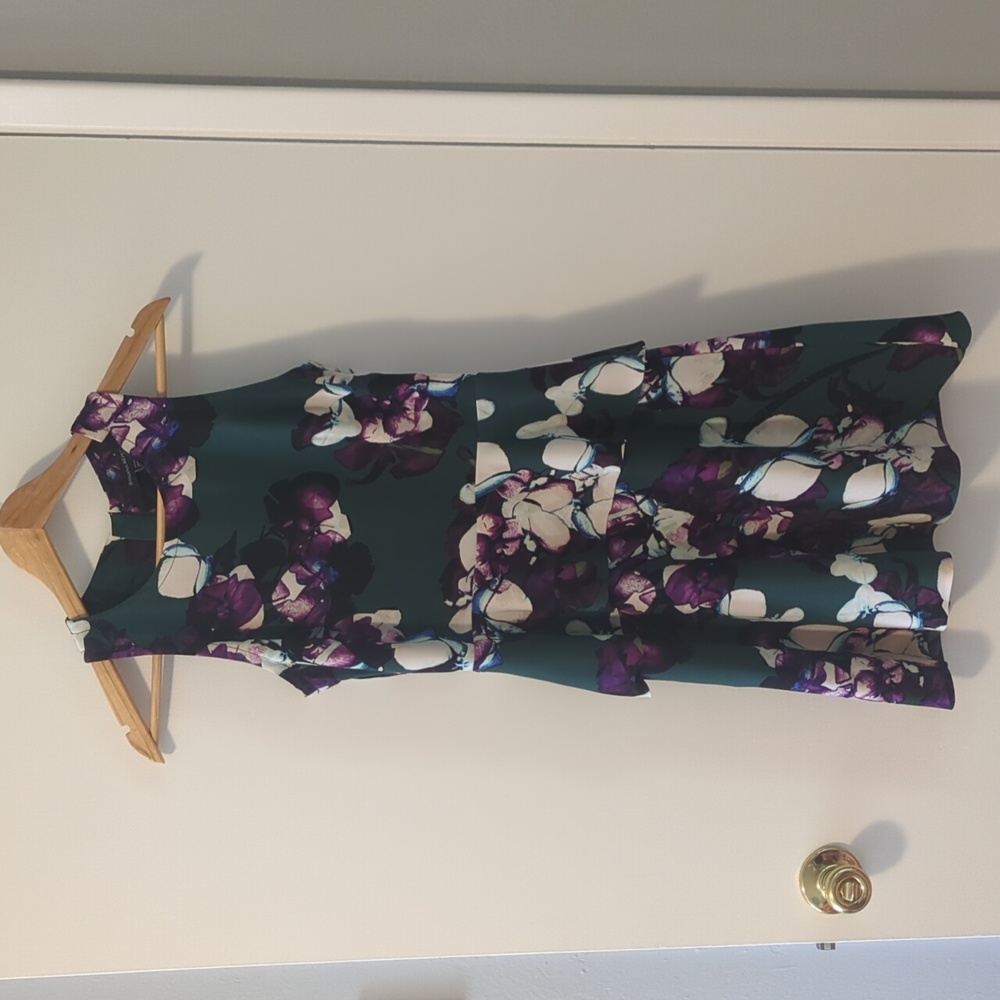 Banana Republic floral peplum dress